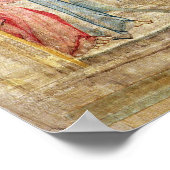 Christus omgekomen met de apocalyptische beesten poster (Hoek)