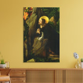 Christus op de berg Olijven, 1505 Canvas Afdruk (Insitu (Woonkamer))