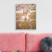 Christus op een wit paard canvas afdruk (Insitu (Woonkamer))