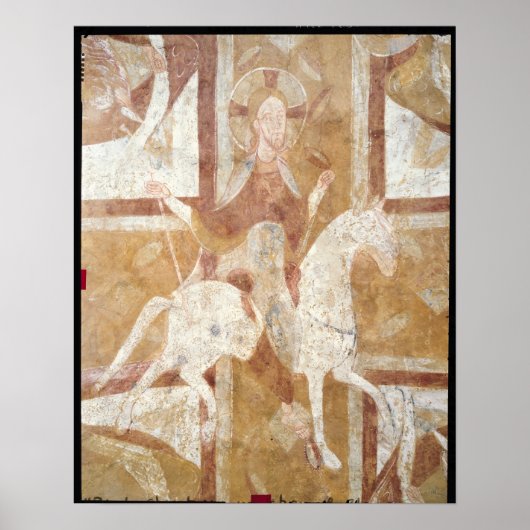 Christus op een wit paard poster (Voorkant)