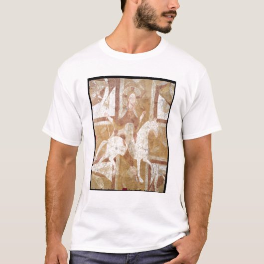 Christus op een wit paard t-shirt (Voorkant)