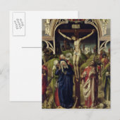 Christus op het kruis, de Heilige Vrouwen Briefkaart (Voorkant / Achterkant)