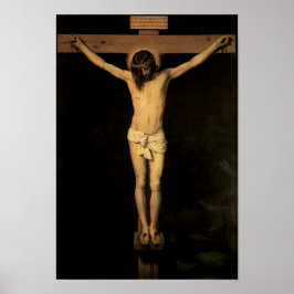 Christus op het kruis poster