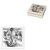 Christus op het kruis 	rubberstempel (Gestempeld)