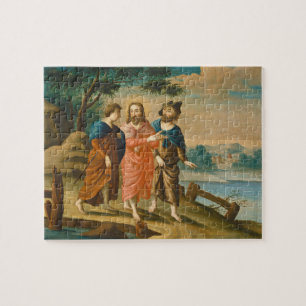Christus op weg naar Emmaüs Legpuzzel