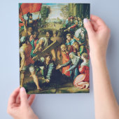 Christus op weg naar Golgotha Flyer (Hand)