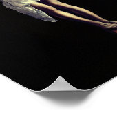 Christus over het kruis door Francisco De Zurbarán Poster (Hoek)