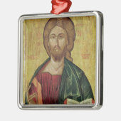 Christus Pantocrator, 1607 Metalen Ornament (Links)