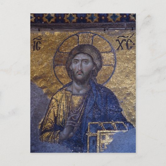 Christus Pantocrator Briefkaart (Voorkant)