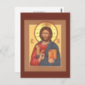 Christus Pantocrator Briefkaart (Voorkant / Achterkant)