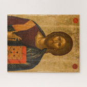 Christus Pantocrator door Byzantine Icon Legpuzzel (Horizontaal)