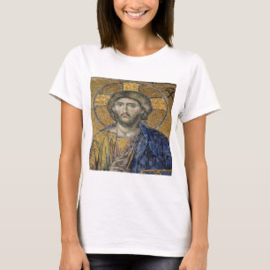 Christus Pantocrator Mosiac Iconic Religic Roman A T-shirt