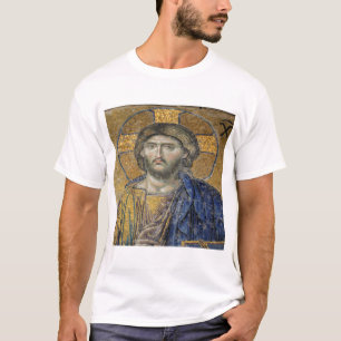 Christus Pantocrator Mosiac Iconic Religic Roman A T-shirt
