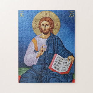 Christus Pantocrator Orthodoxe Christelijke Icoon Legpuzzel