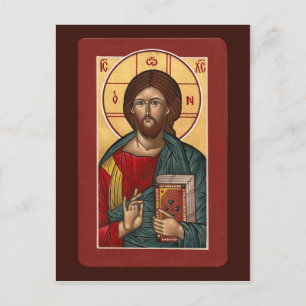Christus Pantocrator Prayer Card Briefkaart