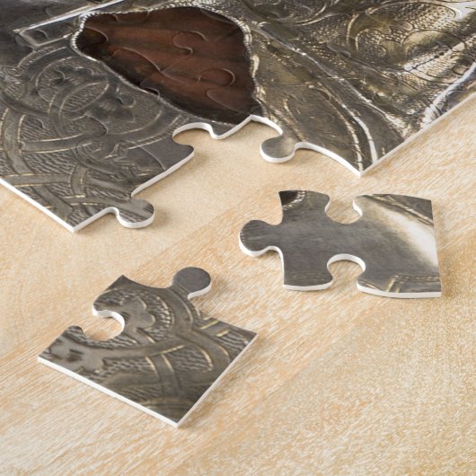 Christus Pantocrator Zilver Oklad Riza Russisch ic Legpuzzel (Zijkant)