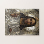 Christus Pantocrator Zilver Oklad Riza Russisch ic Legpuzzel (Horizontaal)