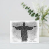 Christus Redeemer 1 Briefkaart (Staand voorkant)