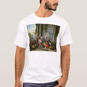 Christus Rijden de Merchants van de tempel T-shirt