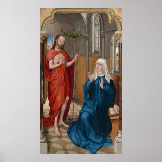 Christus - Rogier van der Weyden Fine Art Poster (Voorkant)