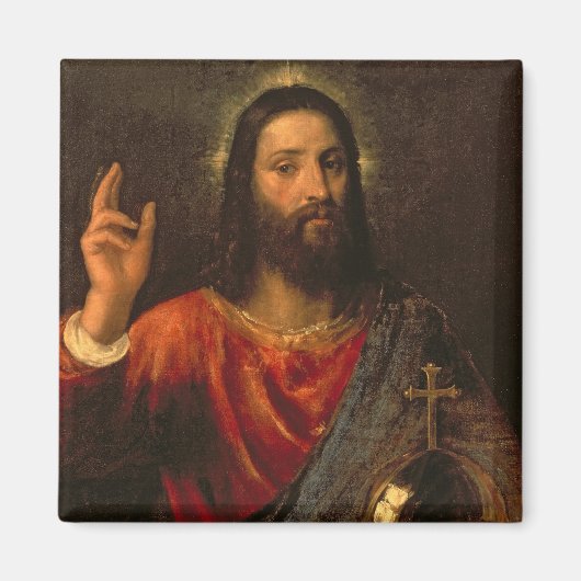 Christus Savior, c.1570 Magneet (Voorkant)