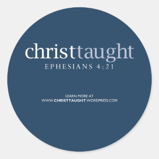 Christus Taught Sticker