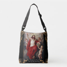 Christus triomfeert over de dood crossbody tas
