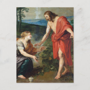 Christus verschijnt bij Mary Magdalene door Rubens Briefkaart