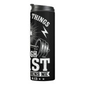 Christus versterkt mij Filippenzen Thermosbeker (Geroteerd rechts)