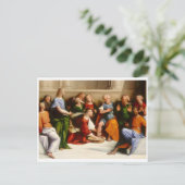 Christus Wast het eten van de Disciples, Garofalo Briefkaart (Staand voorkant)
