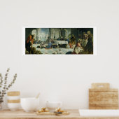 Christus Wast the Disciples' Feet, c.1547 Poster (Keuken)