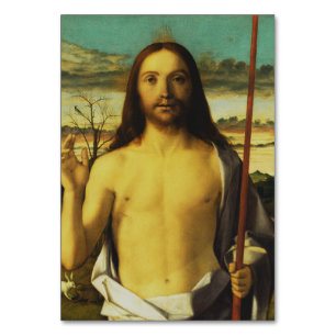 Christus zegent door Giovanni Bellini Kaart