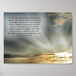 Christus's terugkeer poster