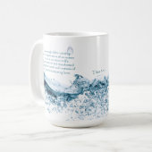 Christus's verlossende liefde Inspirerend citaat Koffiemok (Voorkant links)