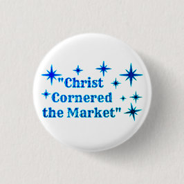 Christussen in ronde button 3,2 cm