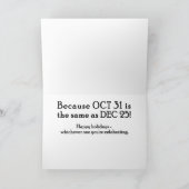 Christween / Hallowmas kaart (Binnen)