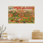 Christy Brothers Wild Animal Circus Poster (Keuken)