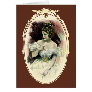 Christy Girl, Antiek Bridal-portret