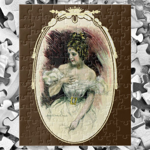 Christy Girl, Antiek Bridal-portret Legpuzzel