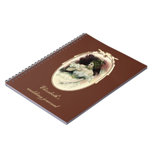 Christy Girl, Antiek Bridal-portret Notitieboek (Linkerzijde)