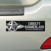 Christy Summerland Logo Bumpersticker (Op auto)