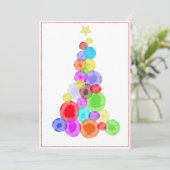 Chritsmas tree Carte de vacances (Debout devant)