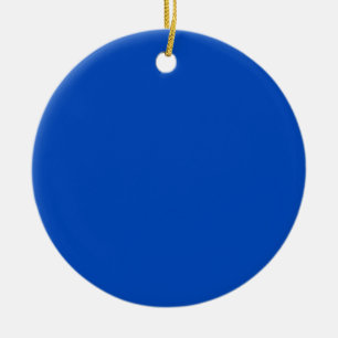 Chroma key kleur Blauw Keramisch Ornament