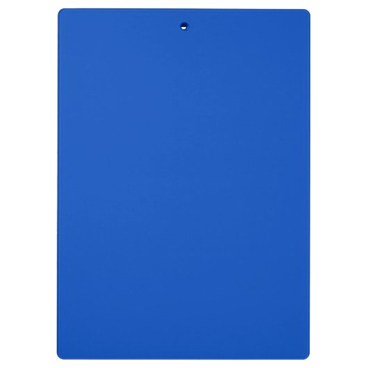 Chroma key kleur Blauw Klembord (Achterkant)
