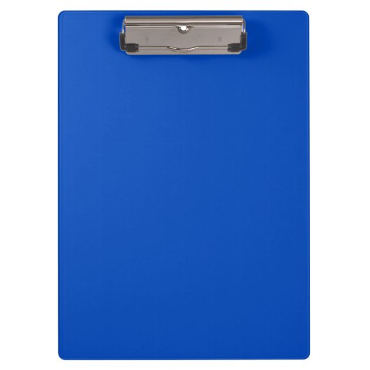 Chroma key kleur Blauw Klembord (Voorkant)