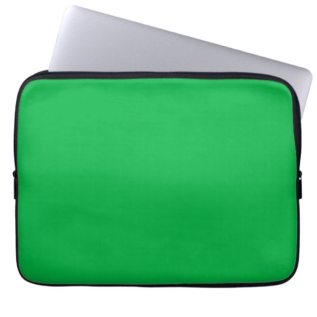 Chroma key kleur Groen Laptop Sleeve (Voorkant)