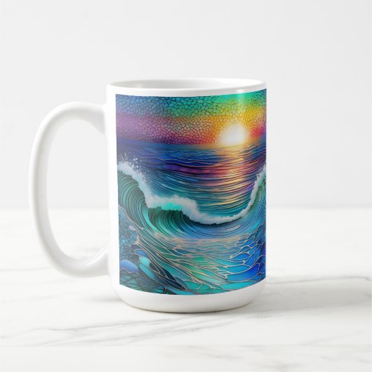 Chroma Sea Seascape Koffiemok (Links)
