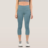 Chroma Textura - Leggings Capri Paon (Recto)