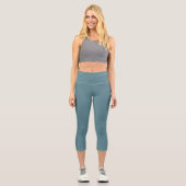 Chroma Textura - Leggings Capri Paon (Recto)
