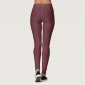 Chroma Textura - Leggings de vin (Dos)